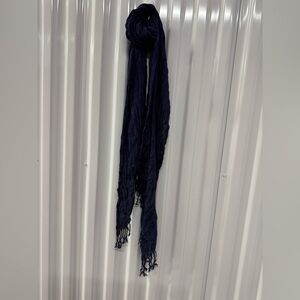 Elegant Navy Blue Scarf
